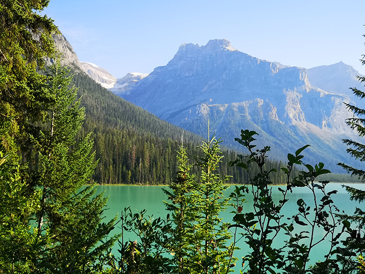 Le lac Emerald, dans le parc national de Yoho